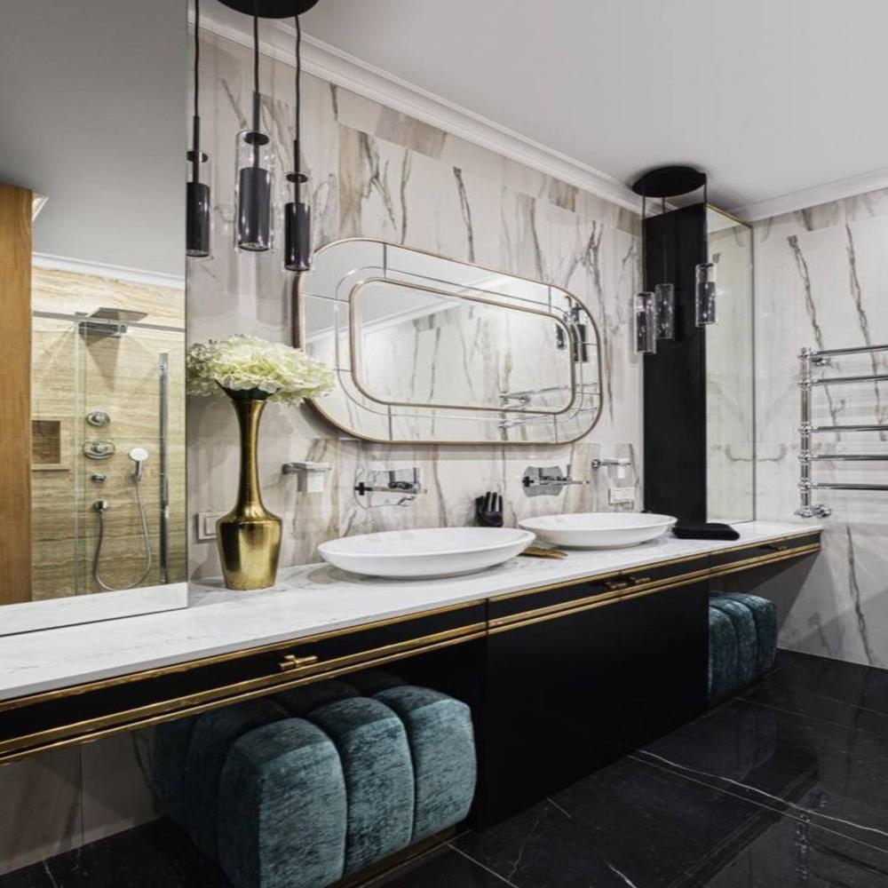 SS Solid Frame mirror
