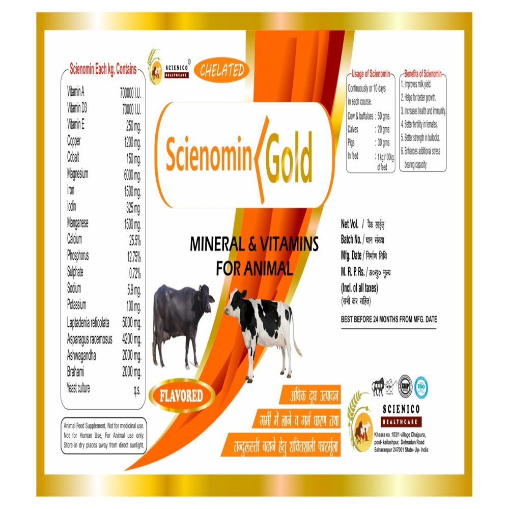 SCIENO MIN GOLD 1KG