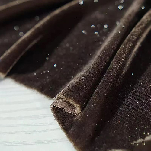 Glitter Velvet Fabric