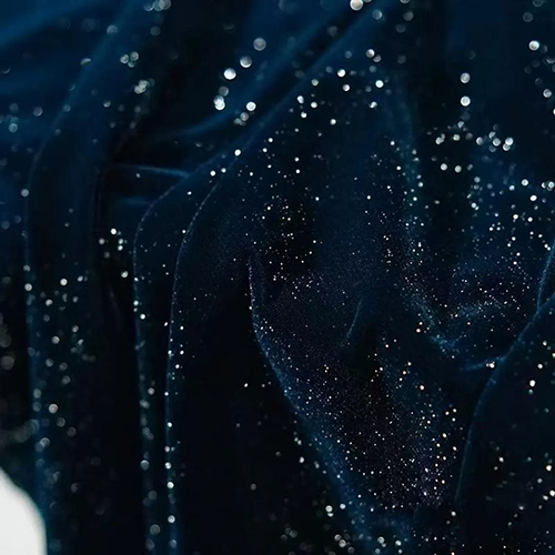 Glitter Velvet Fabric