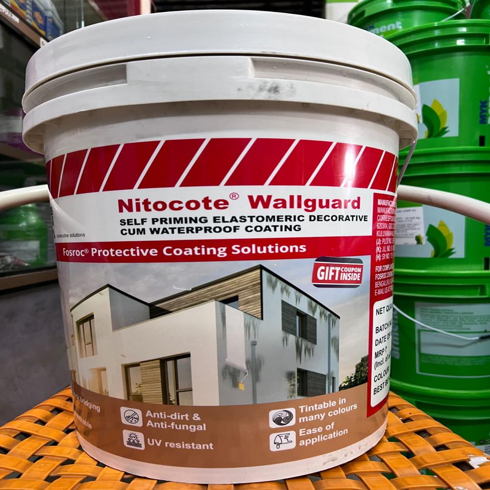 Fosroc Nitocote Wallguard Waterproofing Coating - Chemical Form: Polymer Emulsion  Or Modified Acrylic