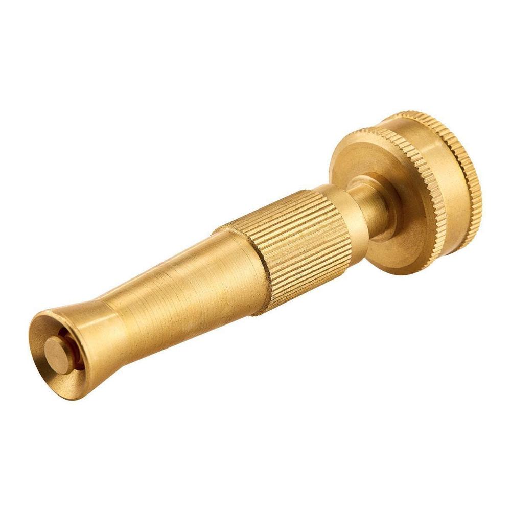 BRASS GARDEN HOSE NOZZLE