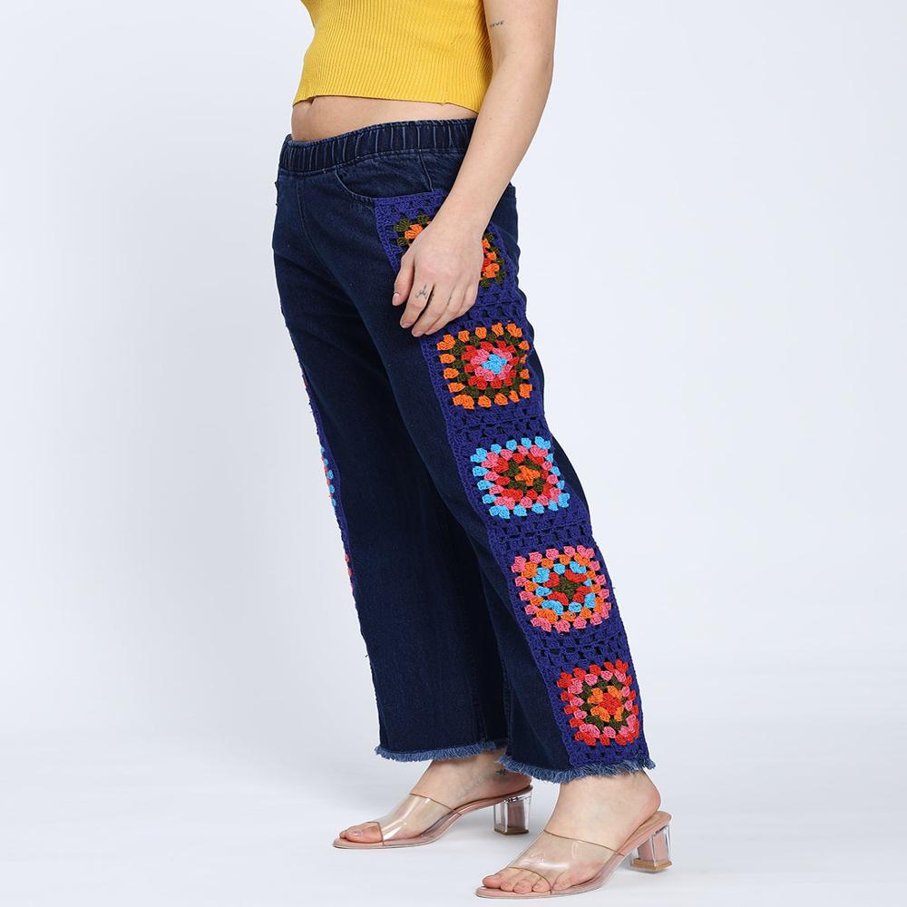 Boho Square Jeans - Age Group: Adults