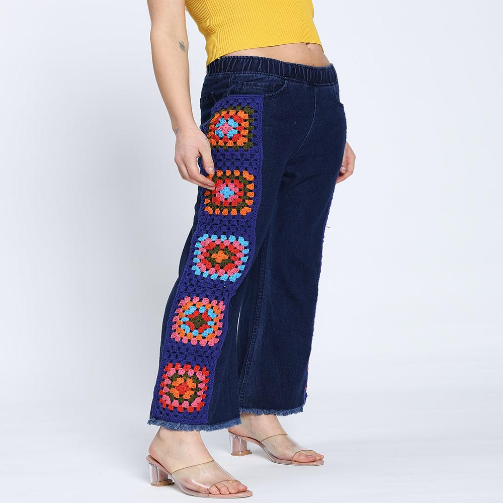 Boho Square Jeans - Age Group: Adults