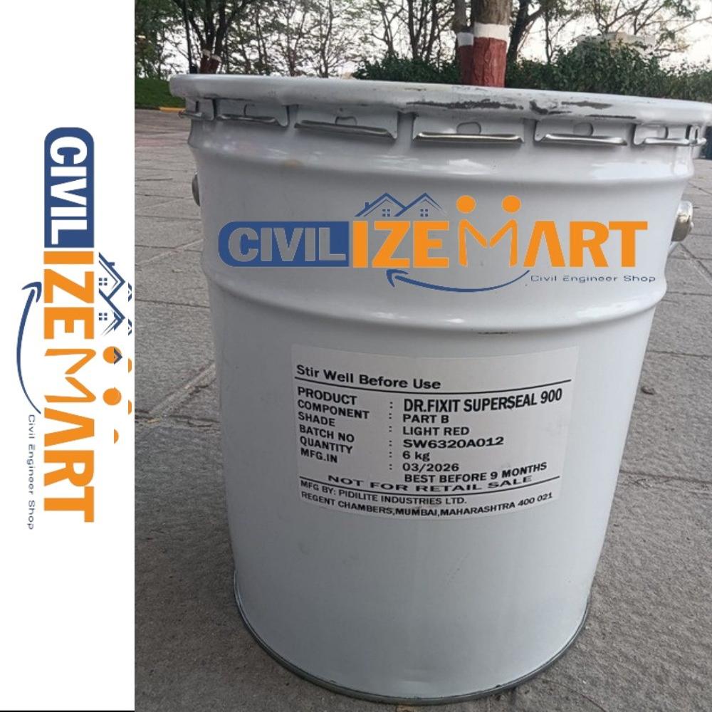 Dr.Fixit Superseal 900 Waterproofing Coating - Application: Basements