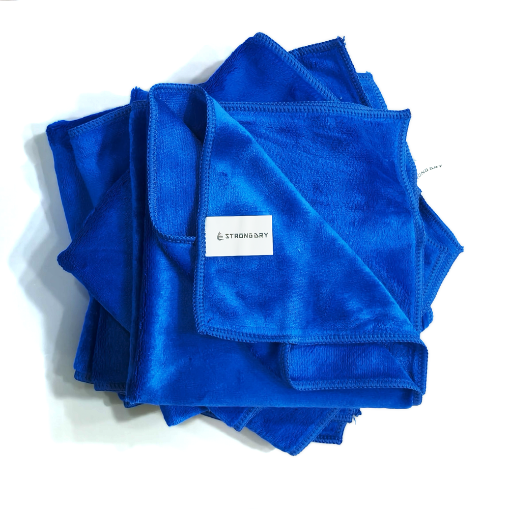 AUTOZCRAVE Weft Knitted Microfiber Cloth (40x60 cm, 415 GSM) - Lint-Free Car Detailing & Drying Towel