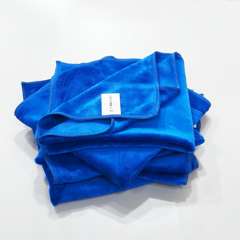 AUTOZCRAVE Weft Knitted Microfiber Cloth (40x60 cm, 415 GSM) - Lint-Free Car Detailing & Drying Towel