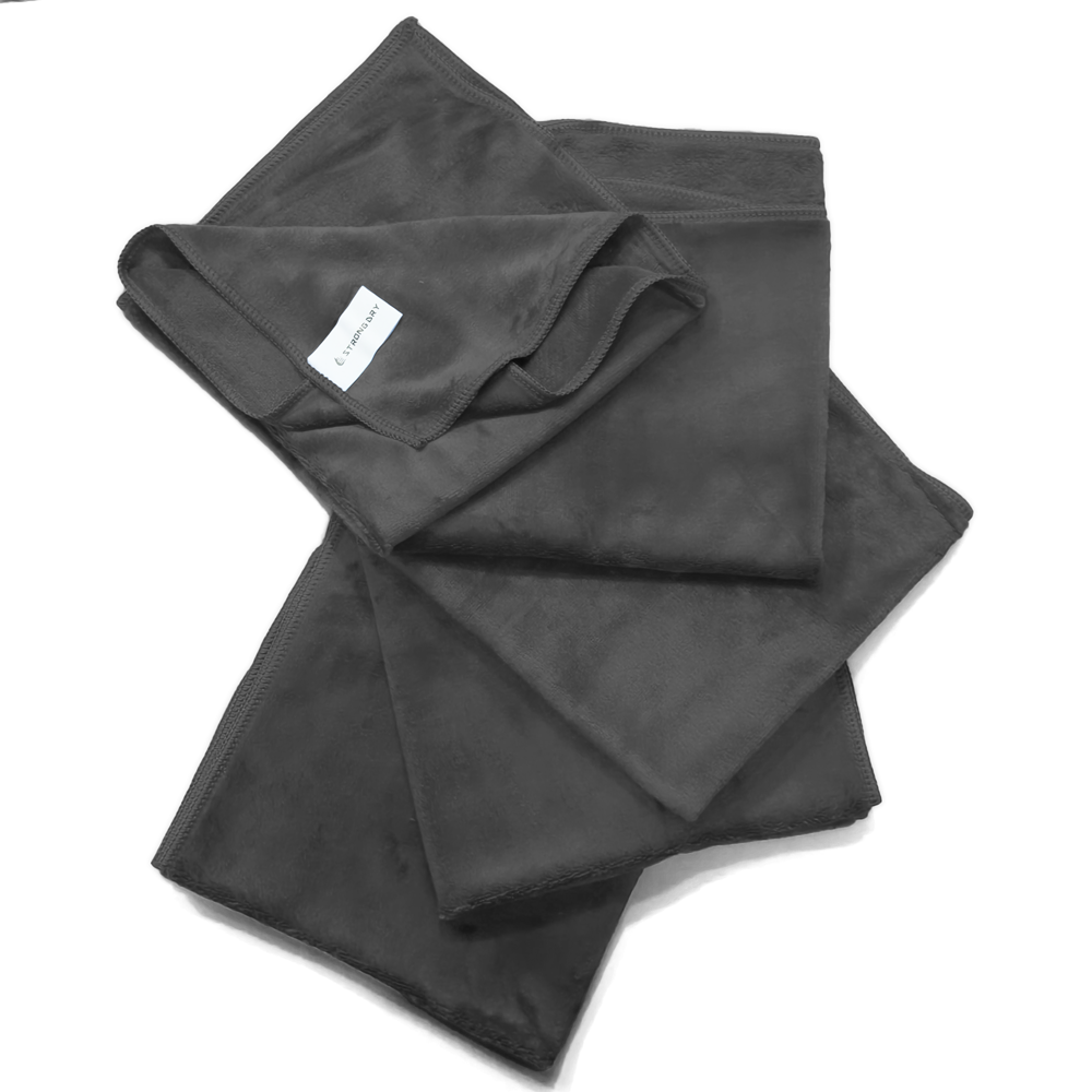 AUTOZCRAVE Weft Knitted Microfiber Cloth (40x60 cm, 415 GSM) - Lint-Free Car Detailing & Drying Towel