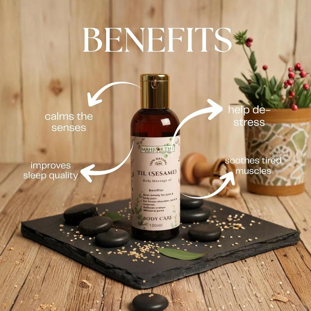 Sesame Body Massage Oil