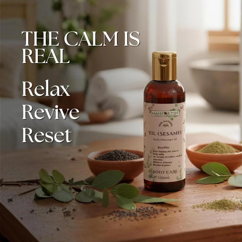Sesame Body Massage Oil
