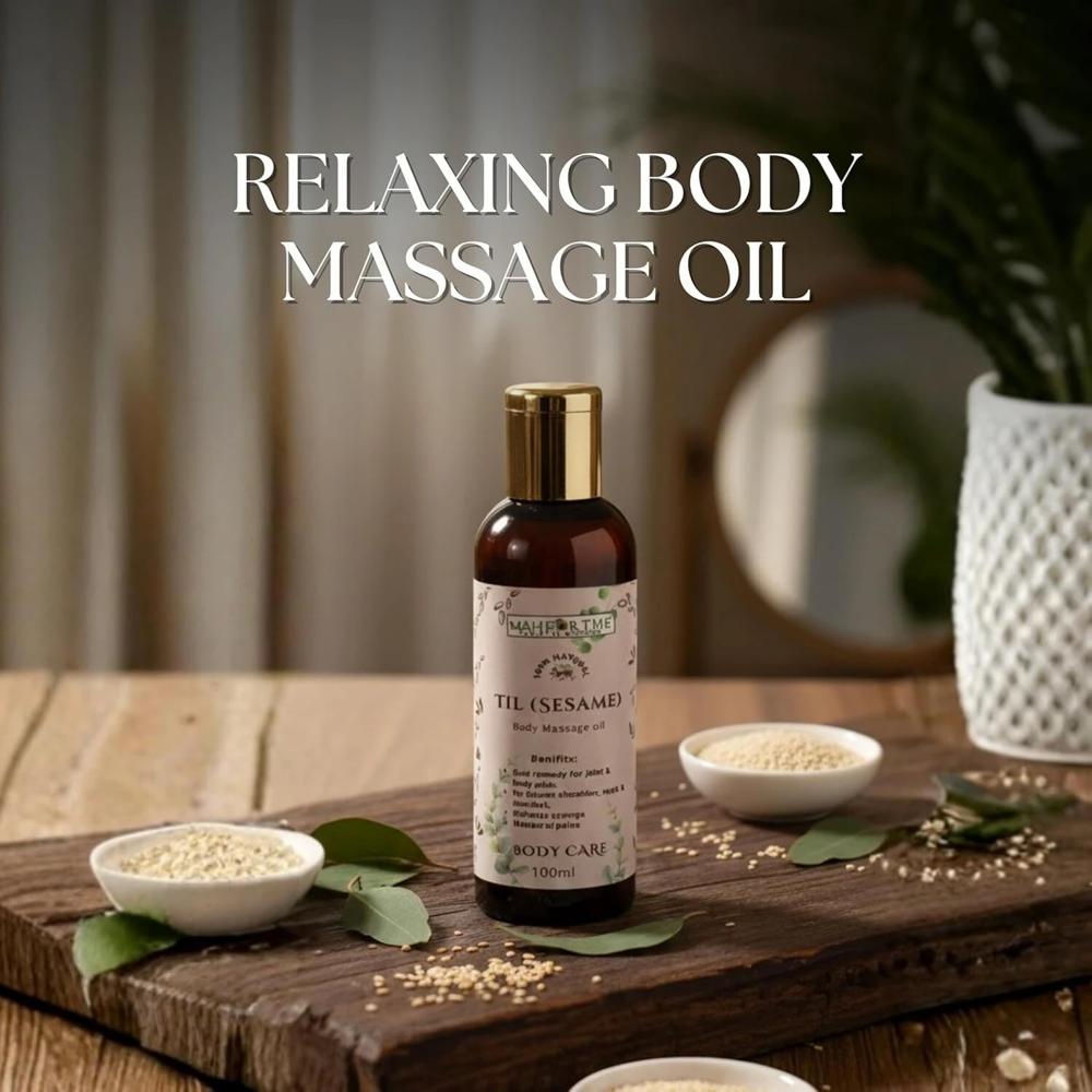 Sesame Body Massage Oil