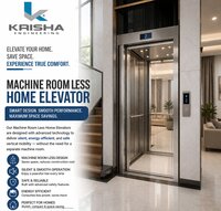 Machine Room Less Home Elevator