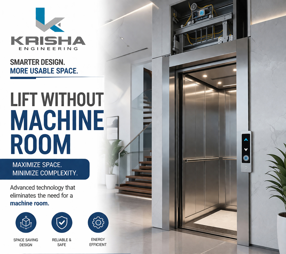 Lift without machine room