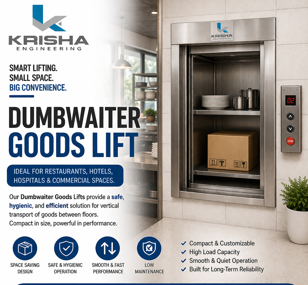Dumbwaiter goods lift