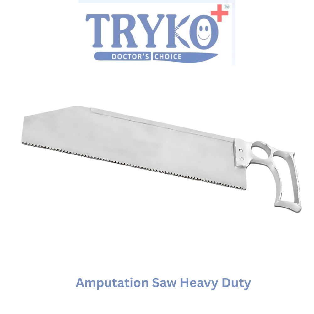 Amputation Saw Heavy Duty Brand Tryko+ - Color: Silver
