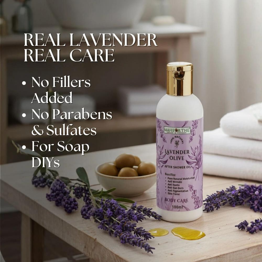 Lavender Olive After Shower Oil