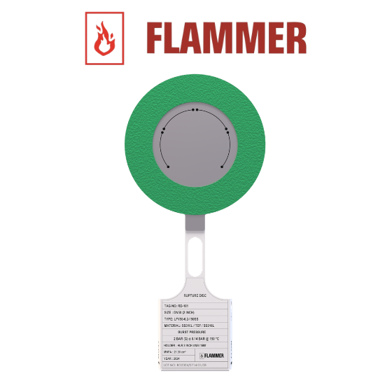 LFV Series Low Pressure Forward Acting Rupture Disc