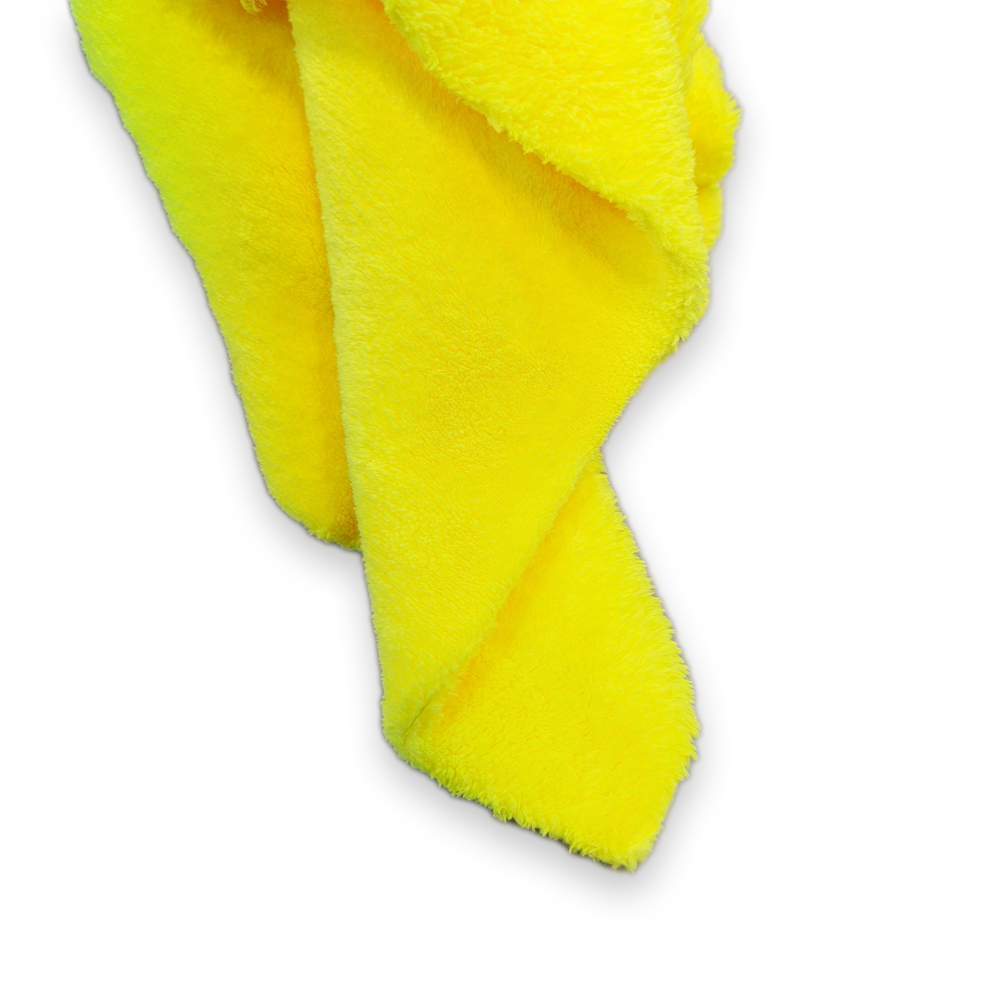 AUTOZCRAVE Plush Edgeless Microfiber Cloth (40x40 cm, 360 GSM) - Premium Car Detailing & Buffing Towel