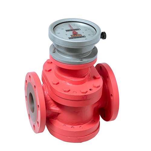 Mechanical Oval Gear Flow Meter