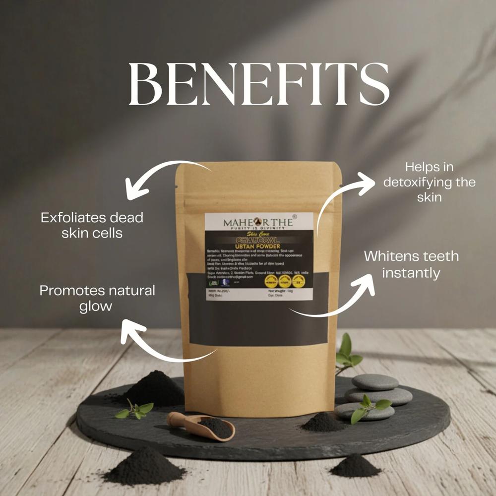 Charcoal Ubtan Powder