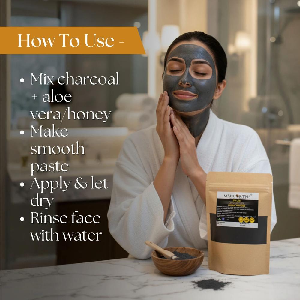 Charcoal Ubtan Powder