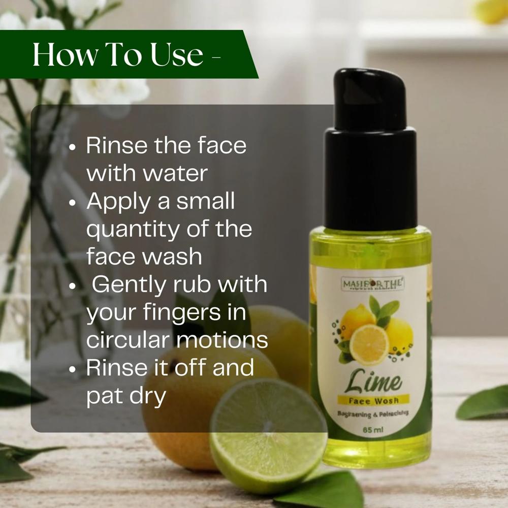 Lime Face Wash By Maheorthe Products