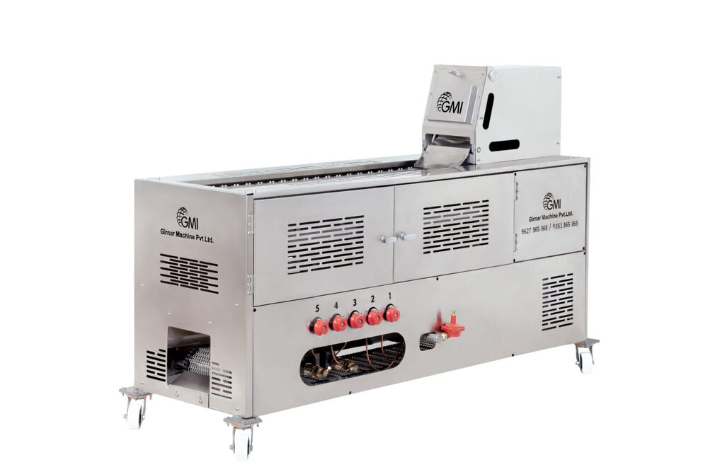 1000 Chapati Per Hour Automatic Chapati Making Machine - Color: Silver (Stainless Steel Finish)