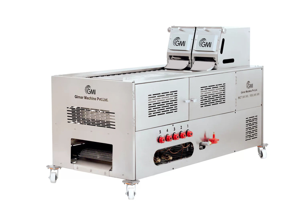 2000 Chapati Per Hour Automatic Roti Making Machine - Color: Silver