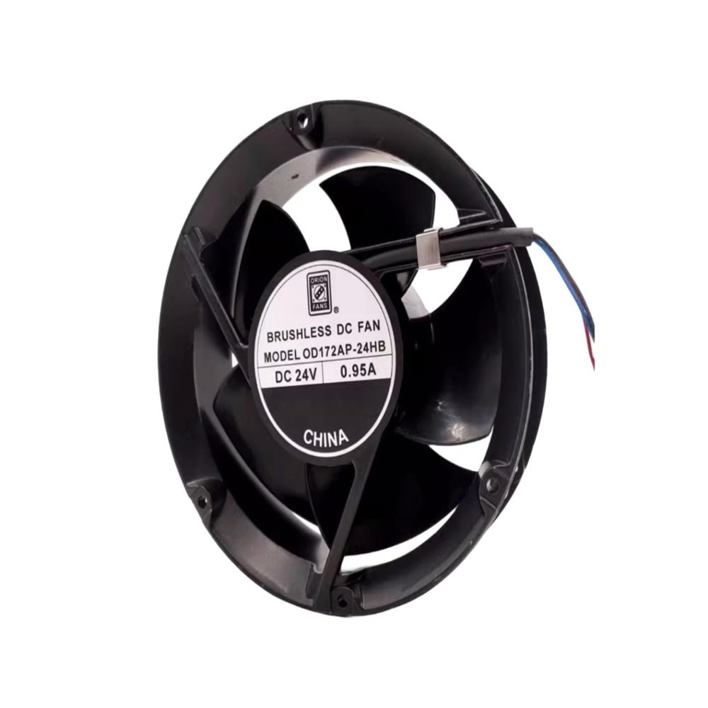 ORION OD172AP-24HB 24V DC 0.97A 17251mm Ball Bearing Industrial Axial Cooling Fan (METAL)