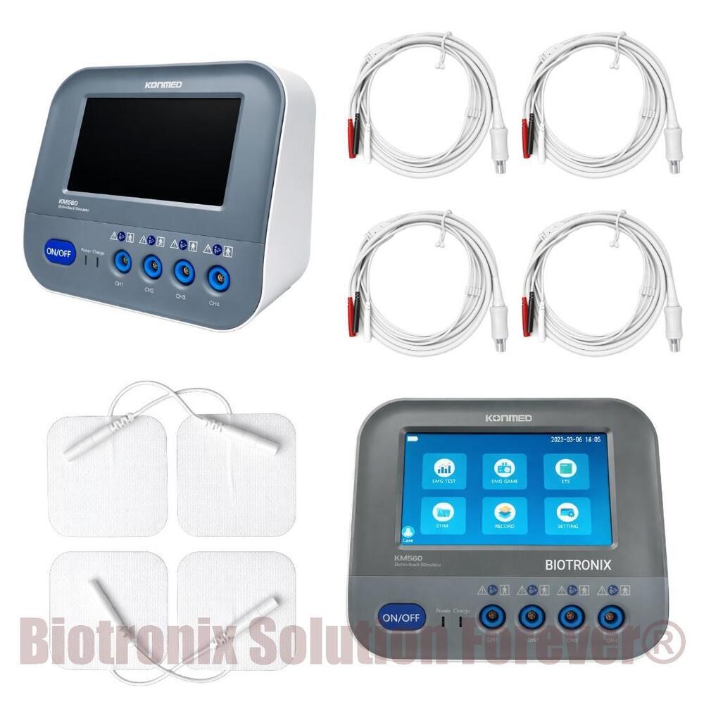Konmed KM-560 Rehab Biofeedback Device with Electrical Stimulation