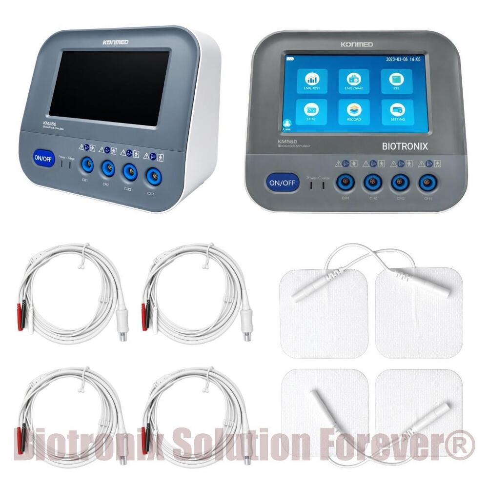 Konmed KM-560 Clinical Biofeedback Machine with ETS Stimulation