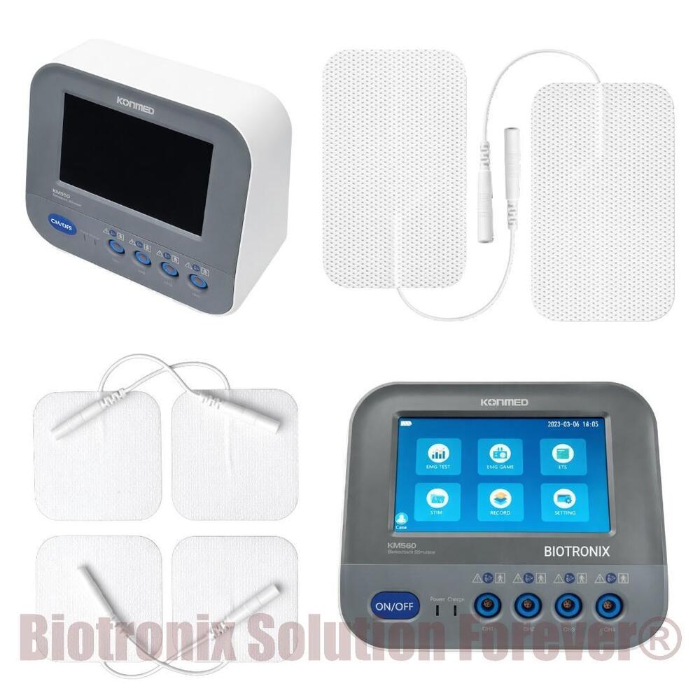 Konmed KM-560 Clinical Biofeedback Machine with ETS Stimulation