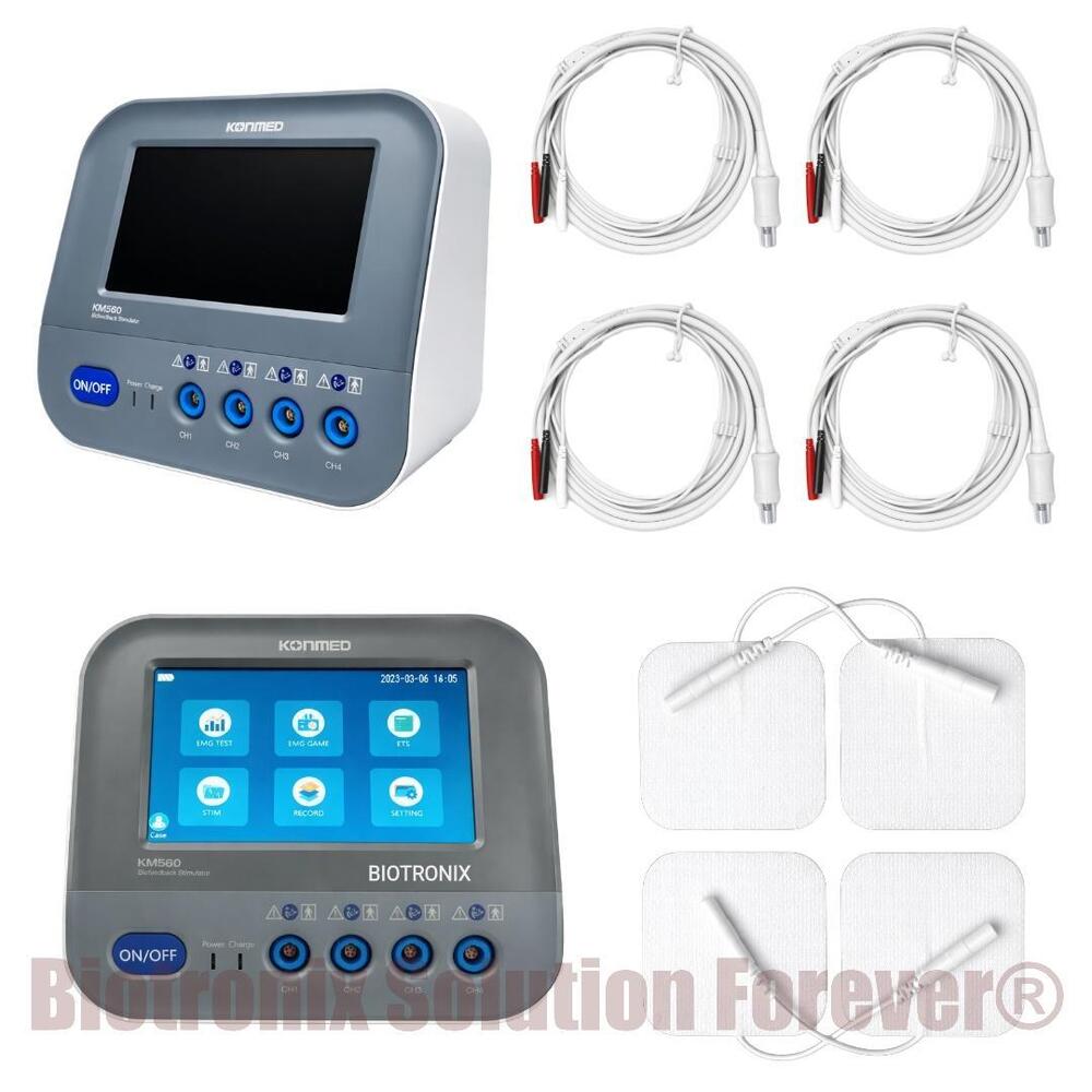 Konmed KM-560 Clinical Biofeedback Machine with ETS Stimulation