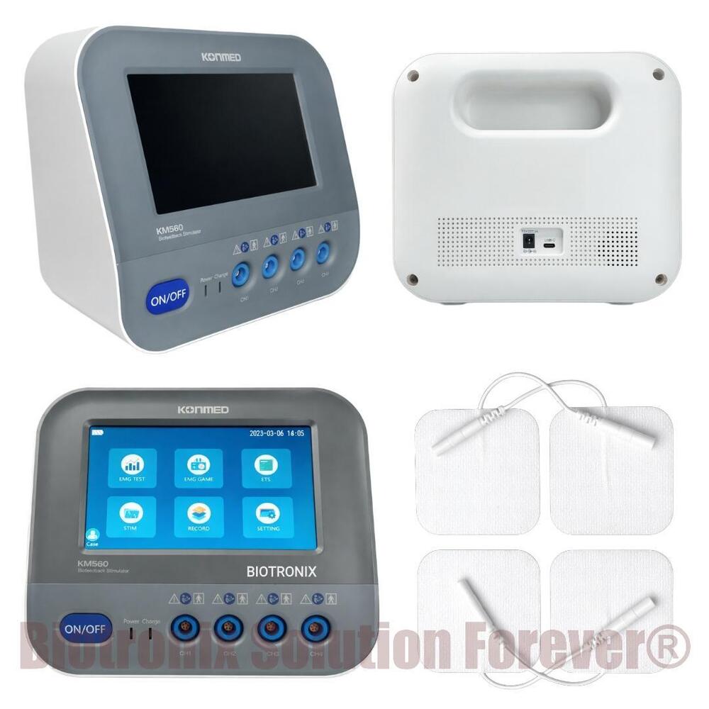 Konmed KM-560 Rehab Biofeedback Device with Electrical Stimulation