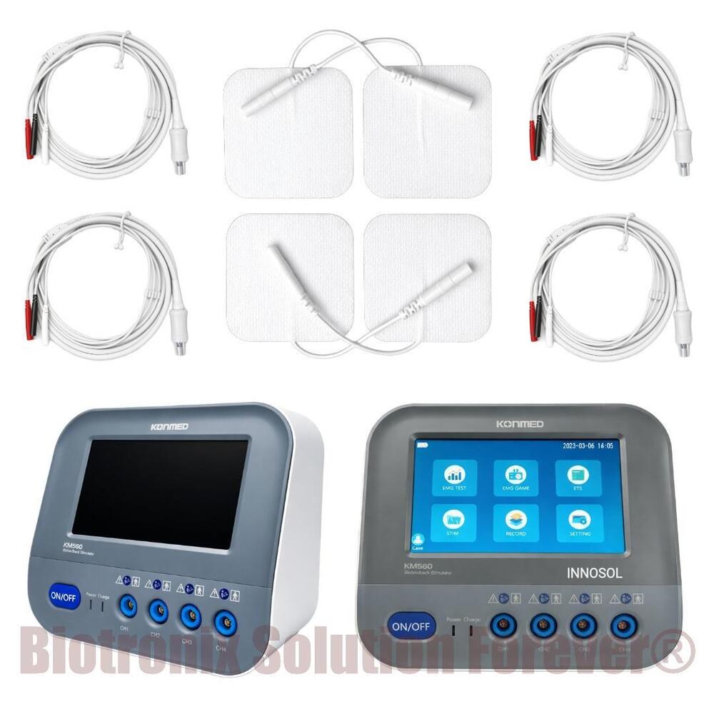 Konmed KM-560 4 Channel Biofeedback System with Gaming Therapy