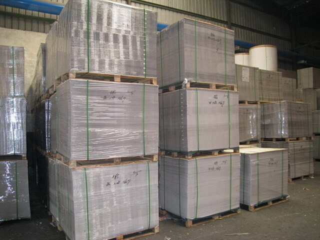 grey bok binding board