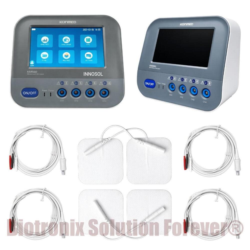 Konmed KM-560 Physiotherapy Biofeedback Device with ETS NMES FES