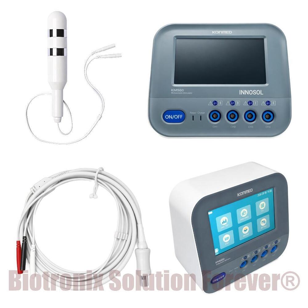 Konmed KM-560 Physiotherapy Biofeedback Device with ETS NMES FES