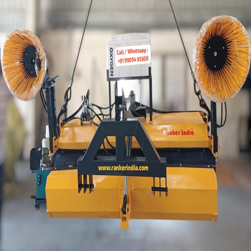Tractor Mounted Hydraulic Road Sweeper Broomer