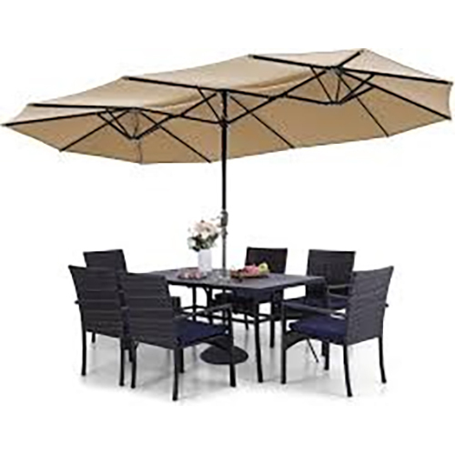 DOUBLE SIDE GARDEN UMBRELLA