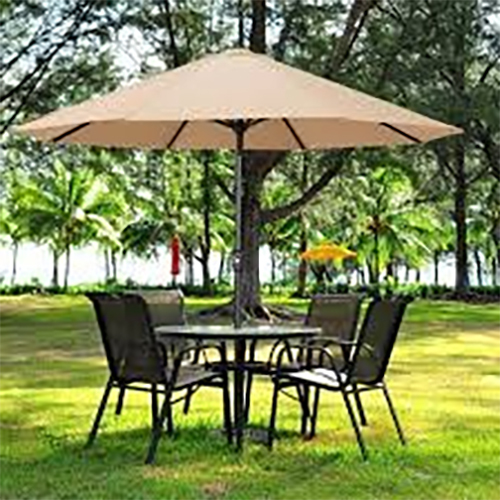 CENTER POLE ROUND GARDEN UMBRELLA