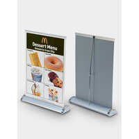 Roll-up Door Standee - Dimension (l*w*h): Approx. 80 Cm  200 Cm (standard)