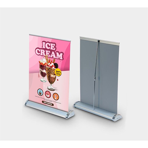 Roll-up Door Standee - Dimension (L*w*h): Approx. 80 Cm  200 Cm (Standard)