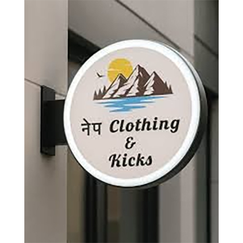 Round Led Display Screen - Color: White