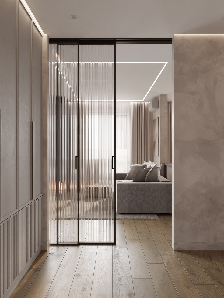 Slim Profile Syncro Sliding Door - Application: Office