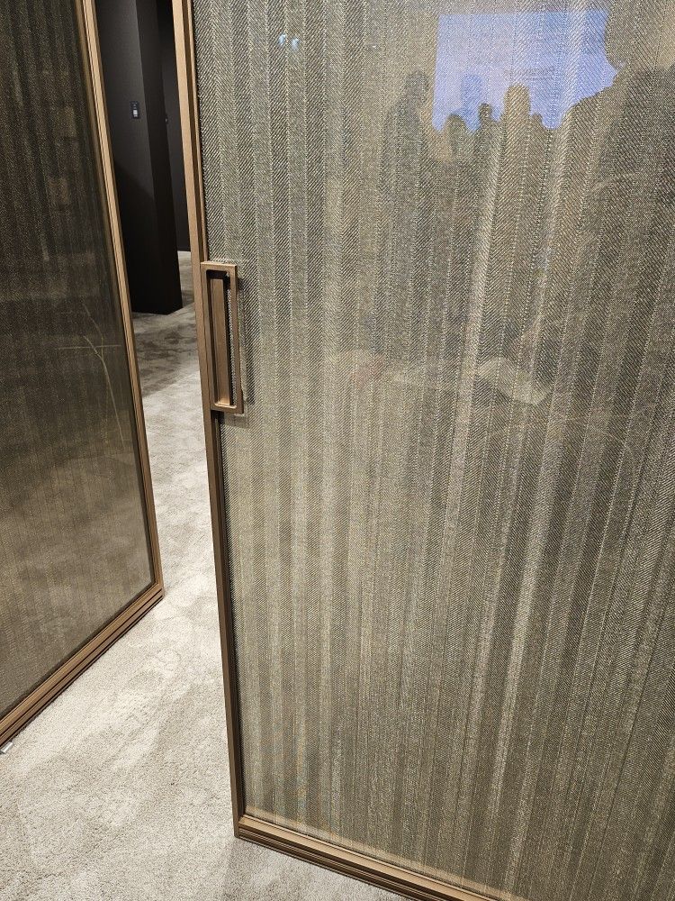 Slim Profile Syncro Sliding Door - Application: Office