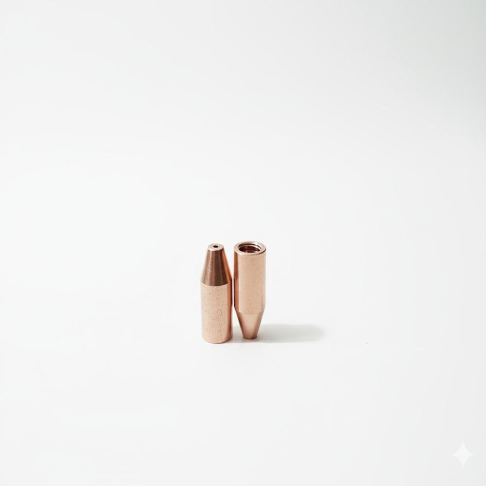 Wire Feeder Nozzle - Metals Type: Copper