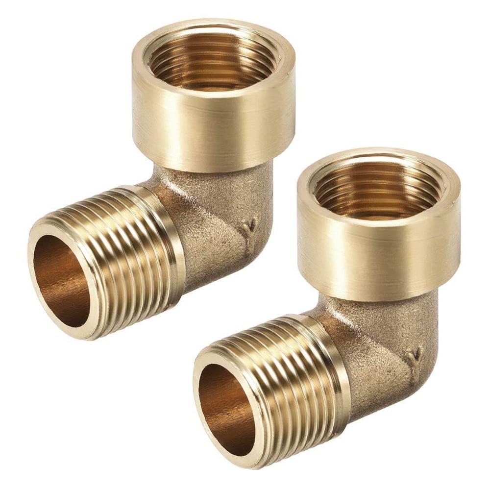 Brass Male Female Elbow - Size: Different