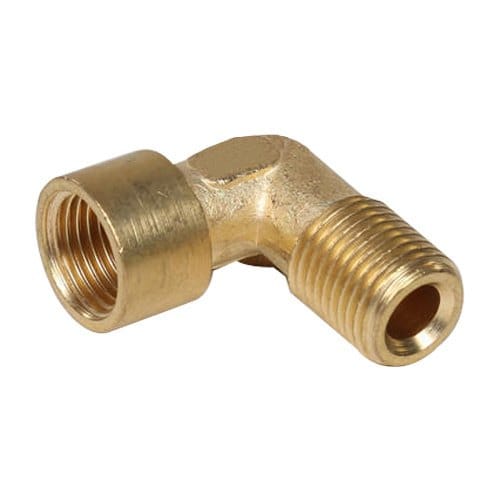 BRASS MALE FEMALE ELBOW