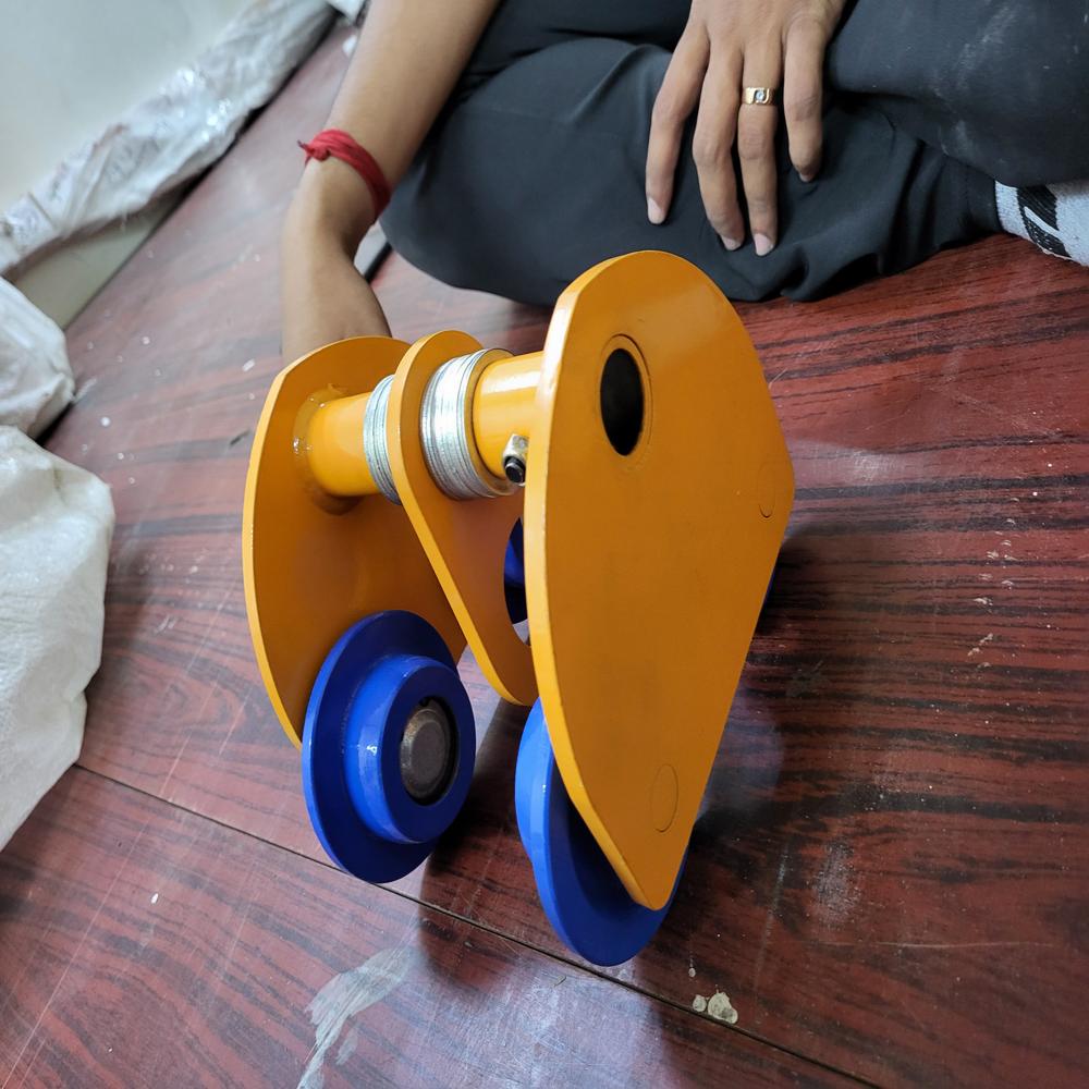 Paint Coated Anti-corrosive Push Pull Beam Trolley